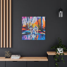 Load image into Gallery viewer, Husky Canvas Art