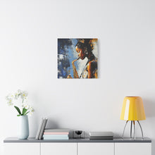 Load image into Gallery viewer, Saxophone Art Canvas, Music Lover Decor, Jazz Wall Art, Unique Gift for Musicians, Home Office Decoration, Inspirational Artwork