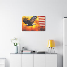 Load image into Gallery viewer, Patriotic Eagle Canvas Art - Inspirational Home Decor