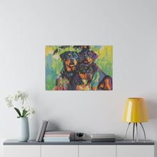 Load image into Gallery viewer, Rottweilers Canvas Art