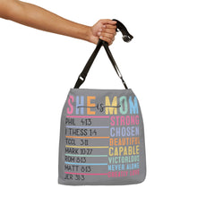 Load image into Gallery viewer, Adjustable Tote Bag (AOP) - She is