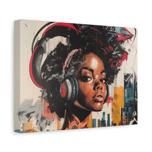 Load image into Gallery viewer, Urban Vibe Matte Canvas Print - Stylish Artwork for Music Lovers