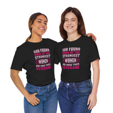 Load image into Gallery viewer, Strong Women Veterans Tee - Unisex Jersey Short Sleeve Shirt