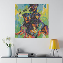 Load image into Gallery viewer, Rottweilers Canvas Art
