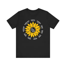 Load image into Gallery viewer, You Are Amazing Sunflower Tee | Inspirational Unisex Jersey Short Sleeve T-Shirt