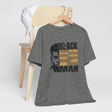Load image into Gallery viewer, Empowering Black Man Tee - Unisex Jersey Short Sleeve