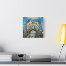 Load image into Gallery viewer, Rainbow Bridge Dog Canvas Artwork - Pet Lovers Home Decor