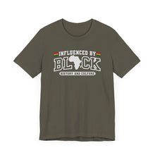 Load image into Gallery viewer, Influenced by Block Unisex Jersey Tee - Celebrate History and Culture