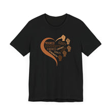 Load image into Gallery viewer, Empowerment Heart Tee - Diversity, Equity, Kindness Design
