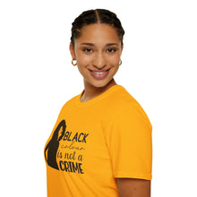 Load image into Gallery viewer, Black colour is not a Crime