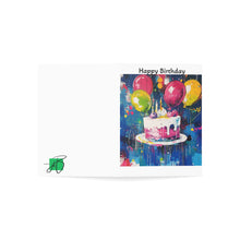 Load image into Gallery viewer, Vibrant Birthday Greeting Cards - Colorful Celebration Set (1, 10, 30, 50 pcs)