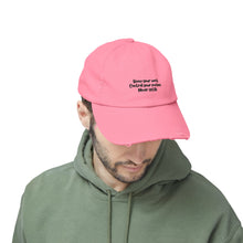 Load image into Gallery viewer, Unisex Distressed Cap - Know you Worth