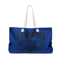 Load image into Gallery viewer, Weekender Bag - Libra