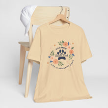Load image into Gallery viewer, Dog Mom Social Club Tee - Life is Better with a Dog