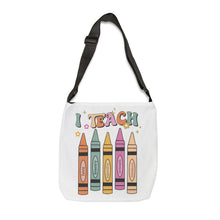Load image into Gallery viewer, Adjustable Tote Bag (AOP) - Teach