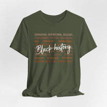 Load image into Gallery viewer, Empowering Black History Tee | Unisex Short Sleeve Shirt