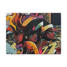 Load image into Gallery viewer, Vibrant Afrocentric Matte Canvas Art - Inspirational Wall Decor