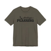 Load image into Gallery viewer, Strategic Planning Unisex Jersey Tee - Motivational Graphic T-Shirt for Creative Minds