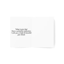 Load image into Gallery viewer, Colorful Birthday Greeting Cards - Set of 1, 10, 30, or 50 - Celebrate with Joy!