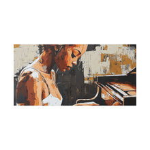 Load image into Gallery viewer, Artistic Piano Canvas, Wall Art, Music Lover Gift, Home Decor, Jazz Wall Art, Unique Artwork