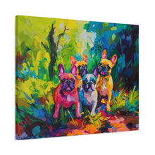 Load image into Gallery viewer, French Bulldog Canvas Art