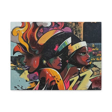 Load image into Gallery viewer, Vibrant Afrocentric Matte Canvas Art - Inspirational Wall Decor