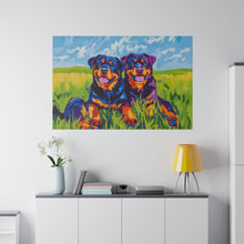 Load image into Gallery viewer, Rottweiler Canvas Art