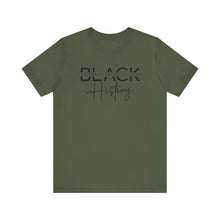 Load image into Gallery viewer, Empowering Black History Unisex Tee - Love, Pride, Joy, Excellence