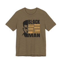 Load image into Gallery viewer, Empowering Black Man Tee - Unisex Jersey Short Sleeve