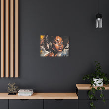 Load image into Gallery viewer, Artistic Matte Canvas Print - Stylish Woman with Headphones