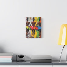 Load image into Gallery viewer, Vibrant Ballet Canvas Art, Colorful Wall Decor for Dance Lovers, Stylish Home Decor, Gift for Dancers, Ballerina Art Piece