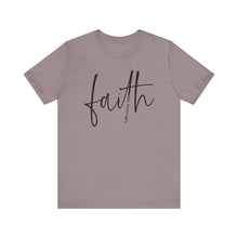 Load image into Gallery viewer, Faith Unisex Jersey Short Sleeve Tee - Inspirational Ephesians 3:20 Shirt