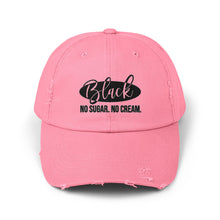 Load image into Gallery viewer, Unisex Distressed Cap - No Sugar No Cream