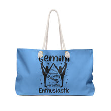 Load image into Gallery viewer, Weekender Bag - Gemini