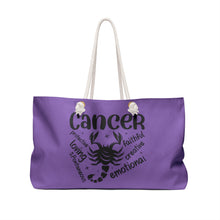 Load image into Gallery viewer, Weekender Bag - Cancer