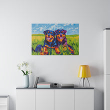 Load image into Gallery viewer, Rottweiler Canvas Art