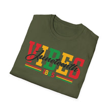 Load image into Gallery viewer, Unisex Softstyle T-Shirt - Juneteenth Vibes