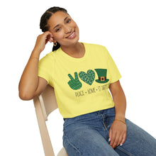 Load image into Gallery viewer, Peace, Love, St Patty’s Day