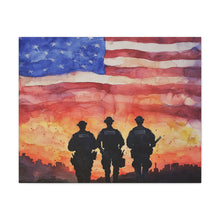 Load image into Gallery viewer, Inspirational Police Wall Art Canvas - Support Our Heroes