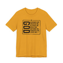 Load image into Gallery viewer, Inspirational God Quote Unisex Jersey Tee