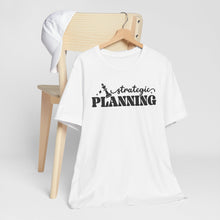 Load image into Gallery viewer, Strategic Planning Unisex Jersey Tee - Motivational Graphic T-Shirt for Creative Minds