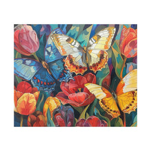 Load image into Gallery viewer, Butterflies and Tulips