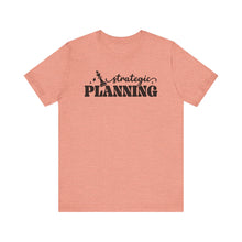 Load image into Gallery viewer, Strategic Planning Unisex Jersey Tee - Motivational Graphic T-Shirt for Creative Minds