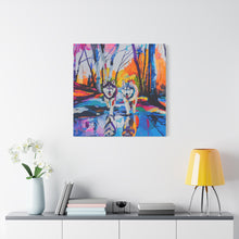 Load image into Gallery viewer, Husky Canvas Art
