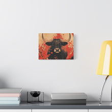 Load image into Gallery viewer, Lunar Year of the Ox - Stretched Matte Print for Home Decor