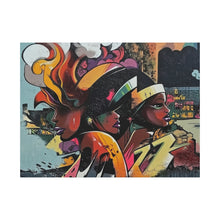 Load image into Gallery viewer, Vibrant Afrocentric Matte Canvas Art - Inspirational Wall Decor