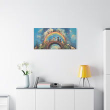 Load image into Gallery viewer, Rainbow Bridge Dog Canvas Artwork - Pet Lovers Home Decor