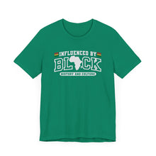 Load image into Gallery viewer, Influenced by Block Unisex Jersey Tee - Celebrate History and Culture