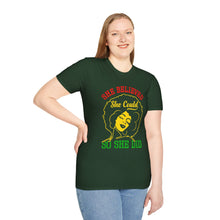 Load image into Gallery viewer, Unisex Softstyle T-Shirt - She Could