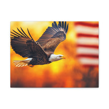 Load image into Gallery viewer, Patriotic Eagle Canvas Art - Inspirational Home Decor